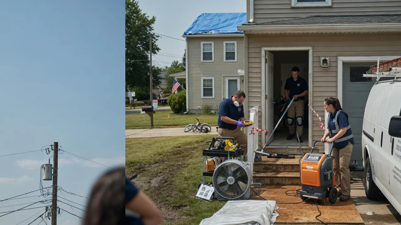 Water Damage Repair in Whiteman Air Force Base, MO near me